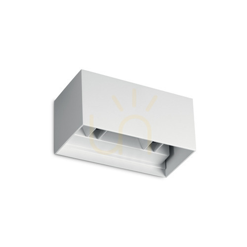 Skontrolujte Vonkajšie nástenné svietidlo Ideallux ATOM 366869 biele Ø20 cm IP54 4000K
