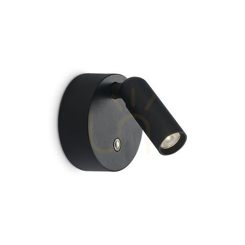 Skontrolujte Nástenné svietidlo Ideallux BEAN 350240 čierne LED 3W stmievateľné 8 cm