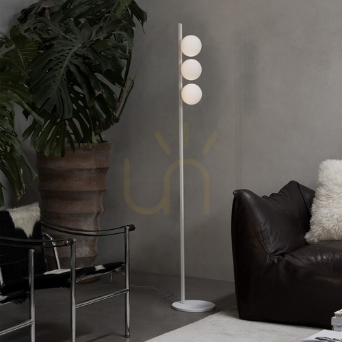 Skontrolujte Stojaca lampa Ideallux BINOMIO 353210 biela 3x G9 ⌀25 cm
