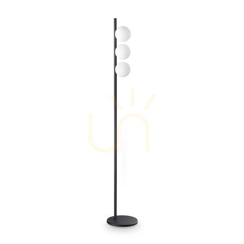 Skontrolujte Stojaca lampa Ideallux BINOMIO čierna 3xG9 sklo kov 369327