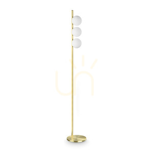 Stojacia lampa Ideallux Binomio mosadz 3xG9 Ø25 cm 353265 small 0