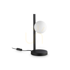 Stolová lampa Ideallux BINOMIO čierna sklo/kov 16 cm 353302 small 0