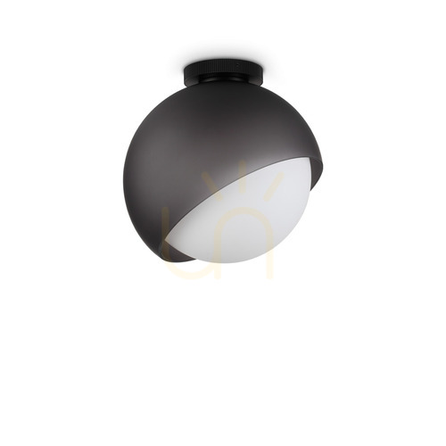 Skontrolujte Plafón Ideallux Bloom 366609 čierny 30 cm E27
