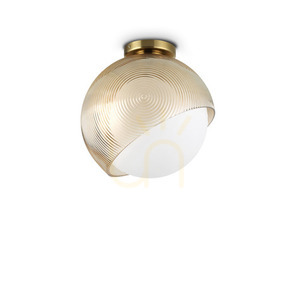 Plafón Ideallux BLOOM 366593 mosadzné sklo E27 Ø30 cm 0 Plafón Ideallux BLOOM 366593 mosadzné sklo E27 Ø30 cm small 0