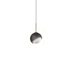 Závesné svietidlo Ideallux Bloom čierne sklo G9 11,5 cm 366630 small 0