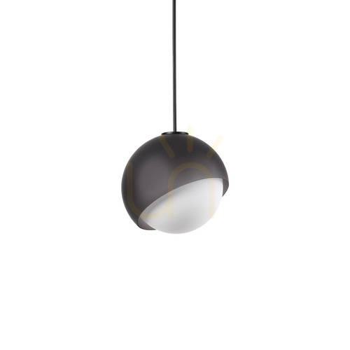 Skontrolujte Prívesné svietidlo Ideallux BLOOM 366678 čierne sklenené 22 cm