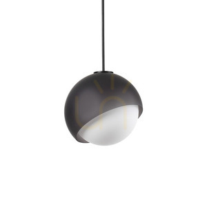 Závesné svietidlo Ideallux Bloom 366692 čierne sklo 30 cm E27 small 0
