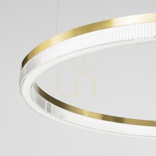 Skontrolujte Prívesné svetlo Ideallux CROWN 364988 biele LED 31W sklo kov Ø60 cm