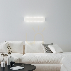 Nástenné svietidlo Ideallux Delta čierne hliníkové 41 cm 369679 small 1