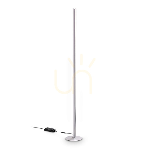 Skontrolujte Stojaca lampa Ideallux DORICA 366142 strieborná LED 50W Ø25 cm