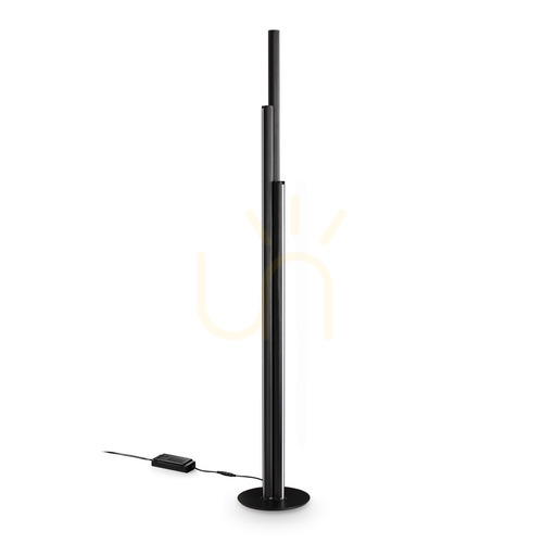 Skontrolujte Stojanová lampa Ideallux DORICA Black 366234 LED 66W 3x svetlo ⌀30 cm