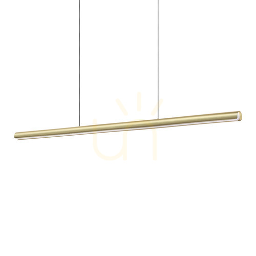Skontrolujte Závesné svietidlo Ideallux DORICA mosadz LED 35W stmievateľné 140 cm 366449