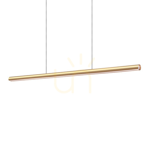 Skontrolujte Prívesné svietidlo Ideallux DORICA medené LED 35W 140 cm 366432