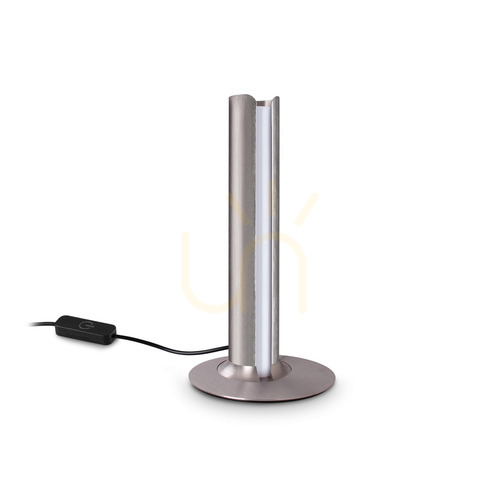 Skontrolujte Stolná LED lampa Ideallux DORICA 362540 stmievateľná, kovová, Ø13 cm