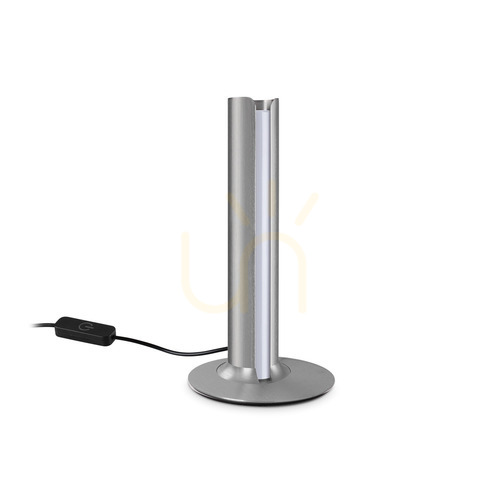 Skontrolujte Stolová lampa Ideallux DORICA 362564 sivá LED 8W Ø13 cm