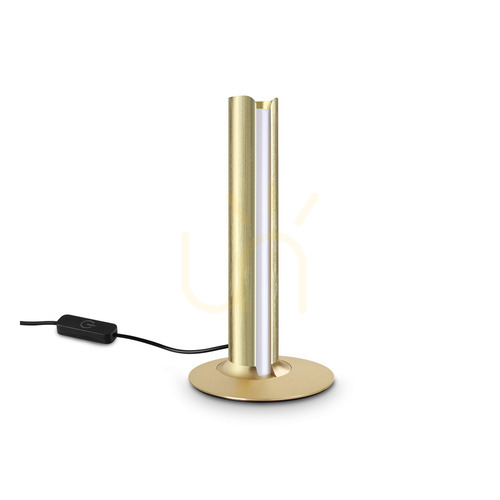 Skontrolujte Stolová lampa Ideallux Dorica 362533 LED 8W mosadzná 13 cm