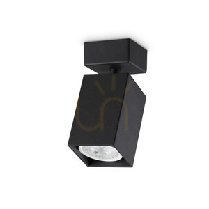 Nástenné svietidlo Ideallux Dynamite 371191 čierne GU10 1x28W 14,1 cm small 0