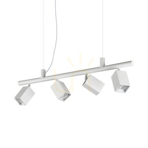 Prívesné svietidlo Ideallux DYNAMITE 367453 biele 4x GU10 Ø76 cm 0 Prívesné svietidlo Ideallux DYNAMITE 367453 biele 4x GU10 Ø76 cm small 0