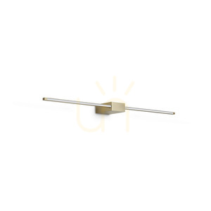 Nástenné svietidlo Ideallux ESSENCE 371689 mosadzné LED 12W 3000K 75 cm small 0