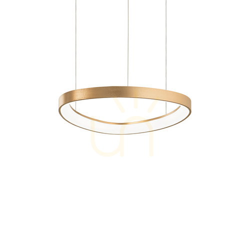 Skontrolujte Závesné svietidlo Ideallux GEMINI 372143 mosadz 42,5 cm LED 36W 4000K