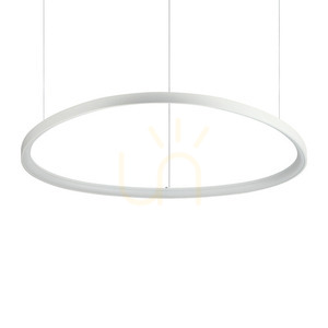 Prívesné svetlo Ideallux GEMINI 372211 biele LED 78W 4000K Ø105 cm small 0