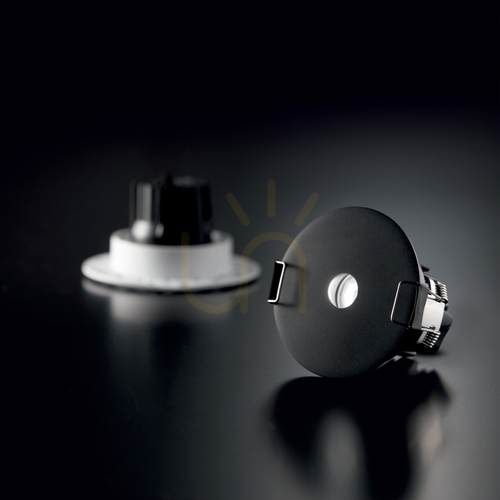Skontrolujte Zapustené svietidlo Ideallux INFINITY 355702 čierne LED 7W 3000K Ø6,5 cm