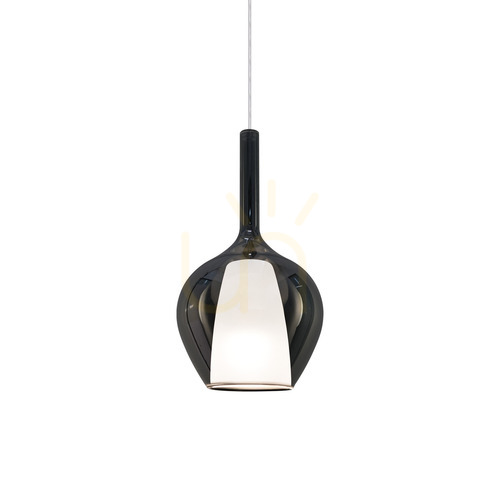 Skontrolujte Prívesné svietidlo Ideallux KALIQUE 359861 tónované sklo chróm 18 cm