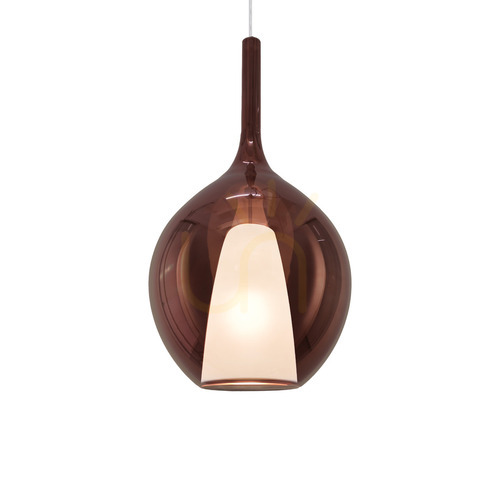 Skontrolujte Závesné svietidlo Ideallux Kalique medené 28 cm E27 359663