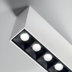 Plafón Ideallux LIKA 367354 biely LED 6W 3000K Ø6,5 cm small 2