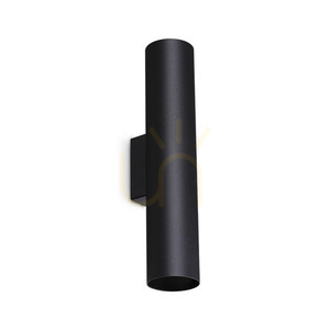 Nástenné svietidlo Ideallux LOOK 370118 čierne 2x GU10 15 cm small 0