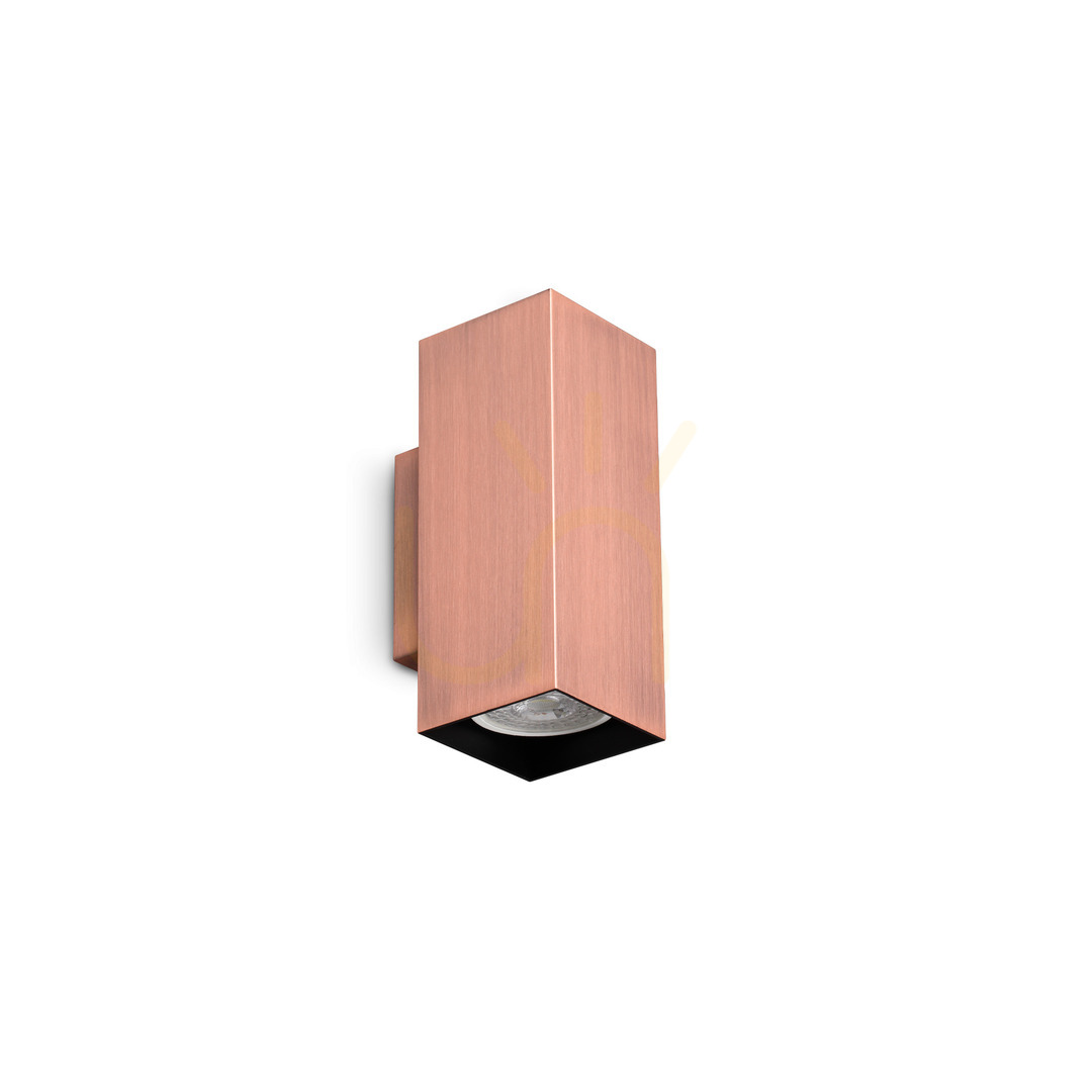 Skontrolujte Nástenné svietidlo Ideallux LOOK medené 2x GU10 370354 Nástenné svietidlo Ideallux LOOK medené 2x GU10 370354