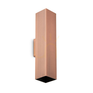 Nástenné svietidlo Ideallux LOOK 370460 medené 2x GU10 30 cm small 0