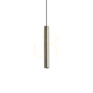 Prívesné svetlo Ideallux LOOK mosadzné sklo LED 11,5 W 3000K Ø6 cm 371108 small 0