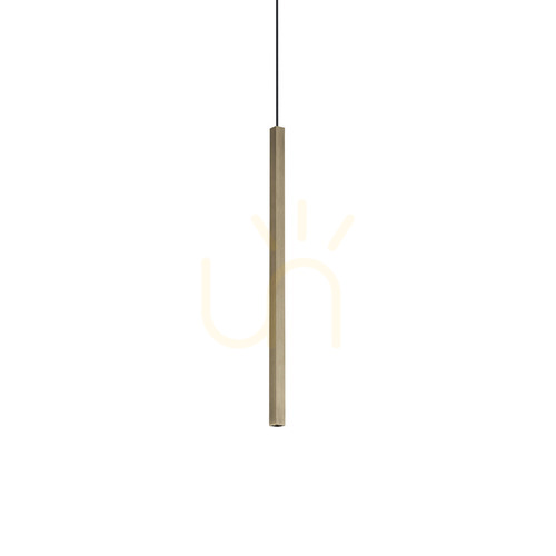 Skontrolujte Závesné svietidlo Ideallux LOOK mosadzné sklo 8 cm 3000K 371139