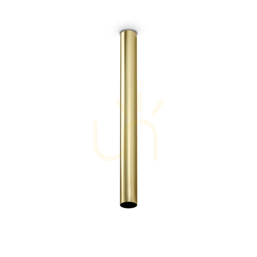 Skontrolujte Plafón Ideallux Look mosadzný GU10 1x28W Ø6 cm 371467