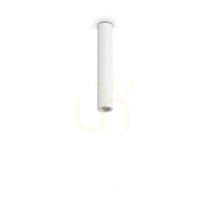Závesné svietidlo Ideallux LOOK 371436 GU10 1x28W valec sadra hliník 40 cm small 0