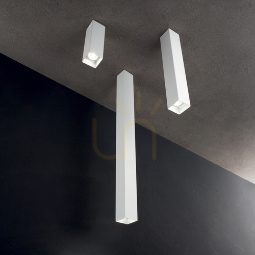 Skontrolujte Plafón Ideallux LOOK mosadzný GU10 1x28 W Ø6 cm 371481
