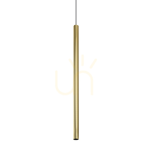 Skontrolujte Prívesné svetlo Ideallux LOOK mosadz GU10 1x28 W Ø4 cm 371559