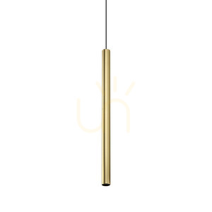 Prívesné svietidlo Ideallux Look mosadz GU10 1x28 W Ø4 cm 366968 small 0