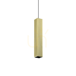 Prívesné svetlo Ideallux LOOK mosadz 6 cm GU10 371702 small 0