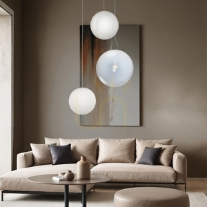 Prívesné svetlo Ideallux MAPA strieborné 368238 2,9 cm small 1