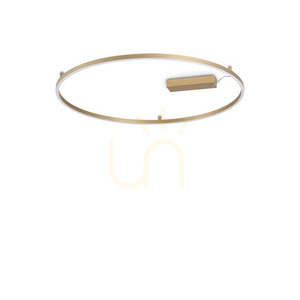 Plafón Ideallux ORACLE SLIM 370279 LED 53W 3000K čierny Ø90 cm small 0