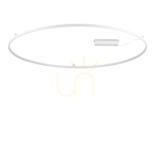 Skontrolujte Plafón Ideallux Oracle Slim 370361 biely LED 81W 3000K Ø150 cm