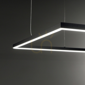 Závesné svietidlo Ideallux ORACLE SLIM 370415 mosadz/čierna LED 50 cm 3000K small 1