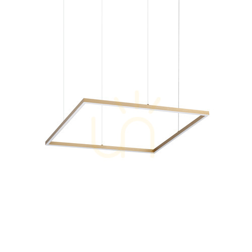 Skontrolujte Závesné svietidlo Ideallux ORACLE SLIM 370484 mosadzné Ø70 cm LED 3000K