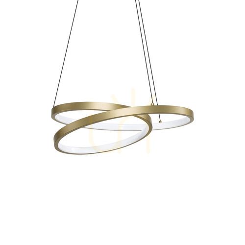 Skontrolujte Závesné svietidlo Ideallux OZ 364971 mosadzné LED 38W 3000K Ø40 cm