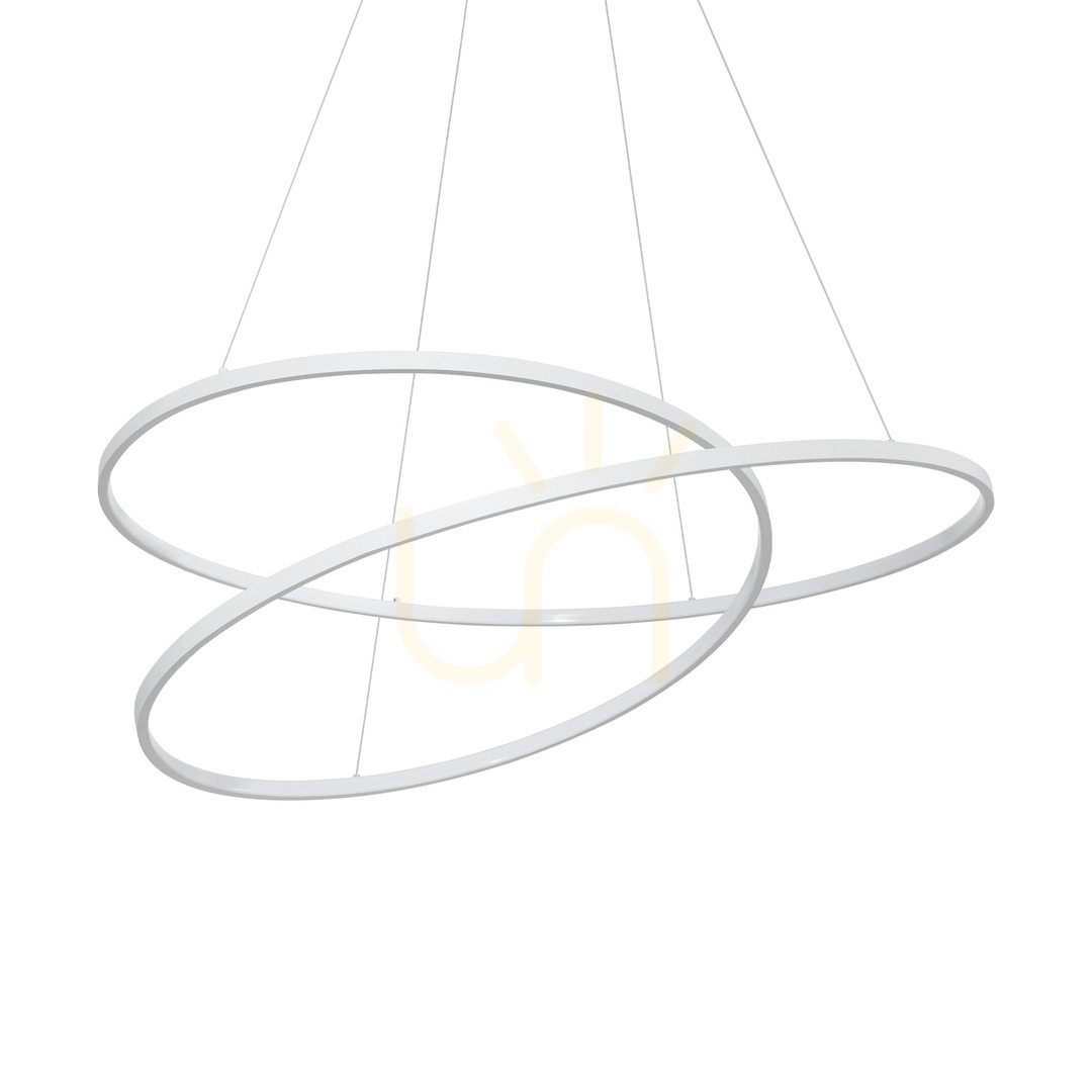 Skontrolujte Závesné svietidlo Ideallux OZ 352411 biele kruhové LED 100 cm 3000K Závesné svietidlo Ideallux OZ 352411 biele kruhové LED 100 cm 3000K