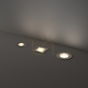 Zapustené svietidlo Ideallux PARK Silver GU10 IP67 10,5 cm 351780 small 1