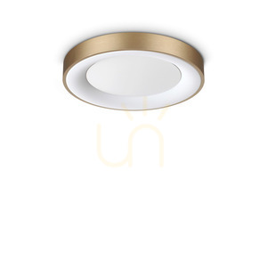 Plafón Ideallux Planet 351773 mosadzný LED 20W Ø40 cm small 0