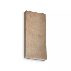 Vonkajšie nástenné svietidlo Ideallux POST-IT 369273 strieborné LED 6W IP65 small 2